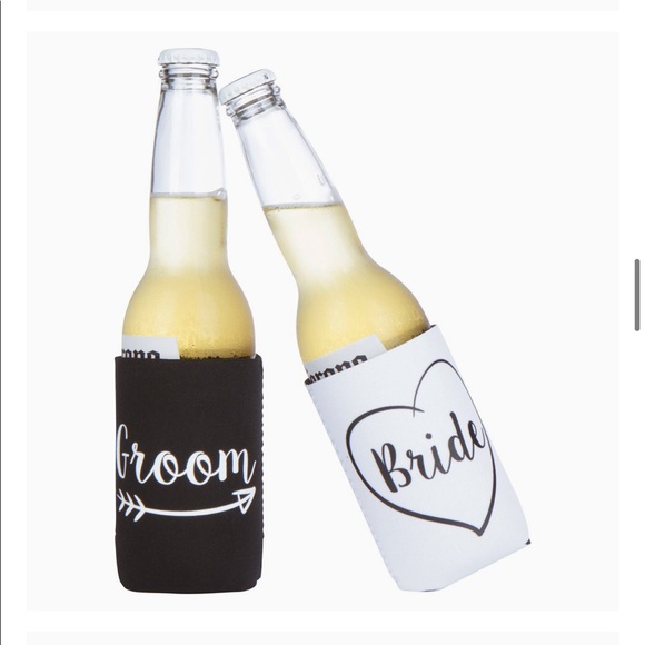 Bride and Groom Coozies - Picture 4 of 9